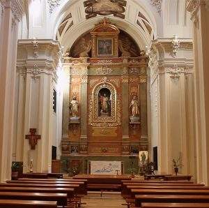 capilla de san nicolas de tolentino agustinos recoletos madrid