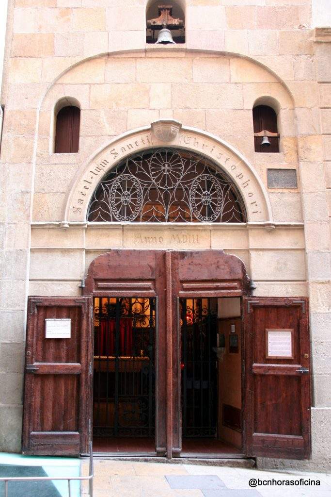 capilla de sant cristofol barcelona