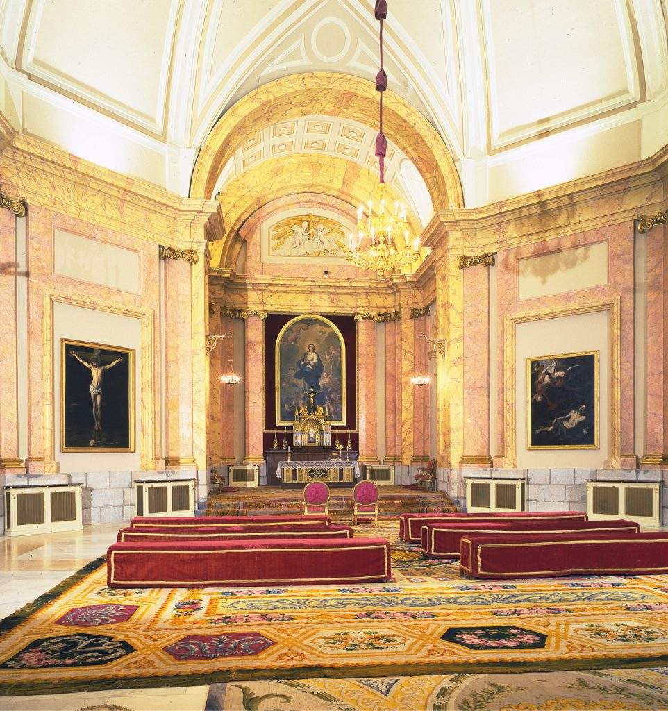 capilla real del palacio de el pardo madrid