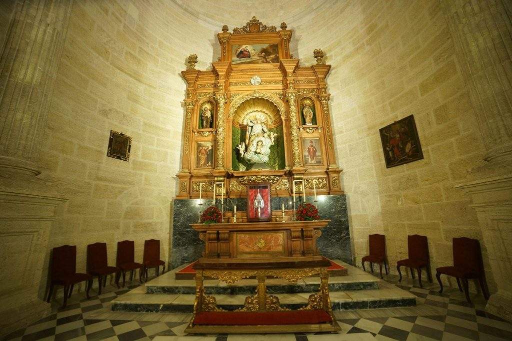catedral de la encarnacion capilla de nuestra senora del sagrario almeria