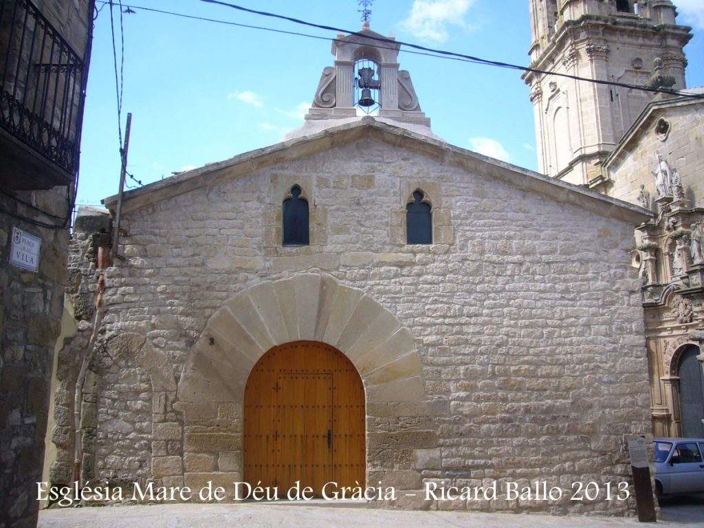 iglesia de la mare de deu de gracia vilalba dels arcs