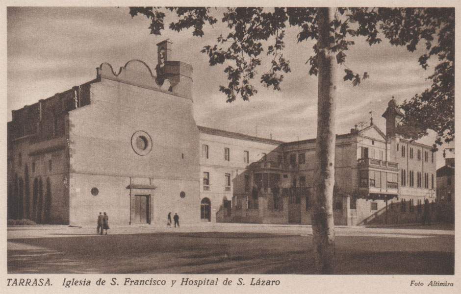 iglesia de sant francesc hospital de sant llatzer terrassa