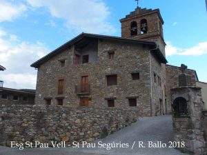 Iglesia de Sant Pau Vell (Sant Pau de Segúries)