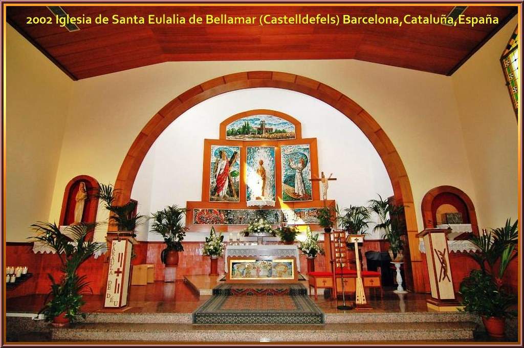 iglesia de santa eulalia bellamar castelldefels 1