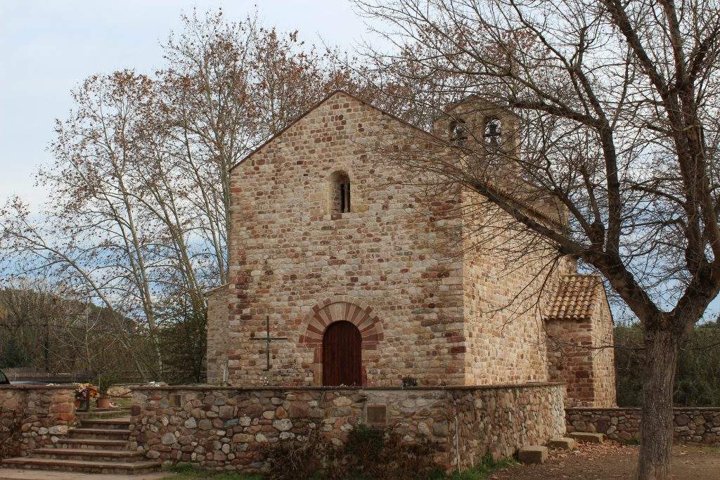 iglesia de santa maria de gallecs gallecs