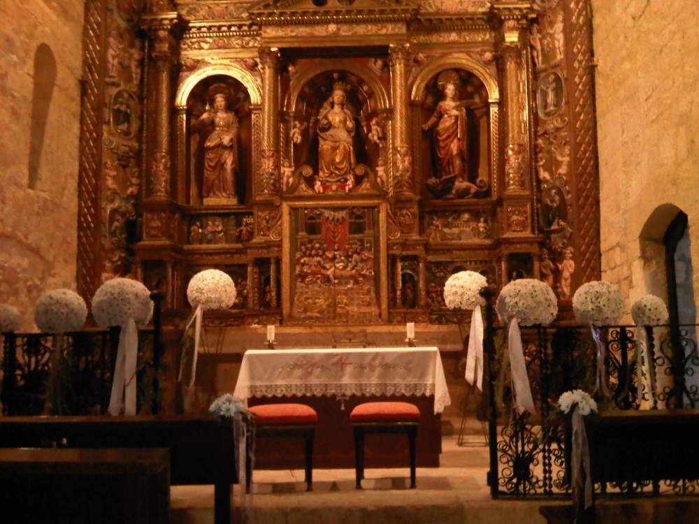 iglesia de santa maria de tamarit tarragona