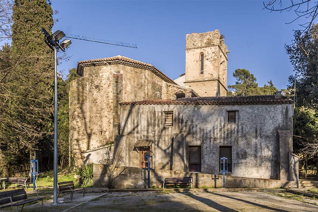 iglesia de santa maria de vallvidrera barcelona