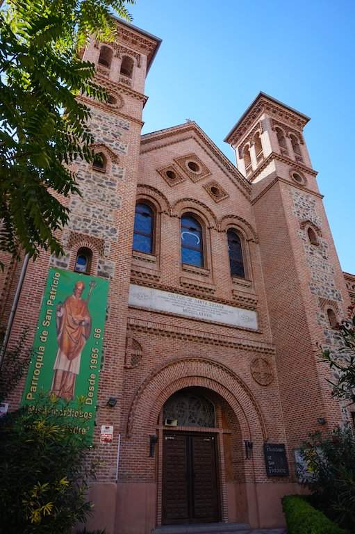 parroquia de san patricio colegio santa susana madrid