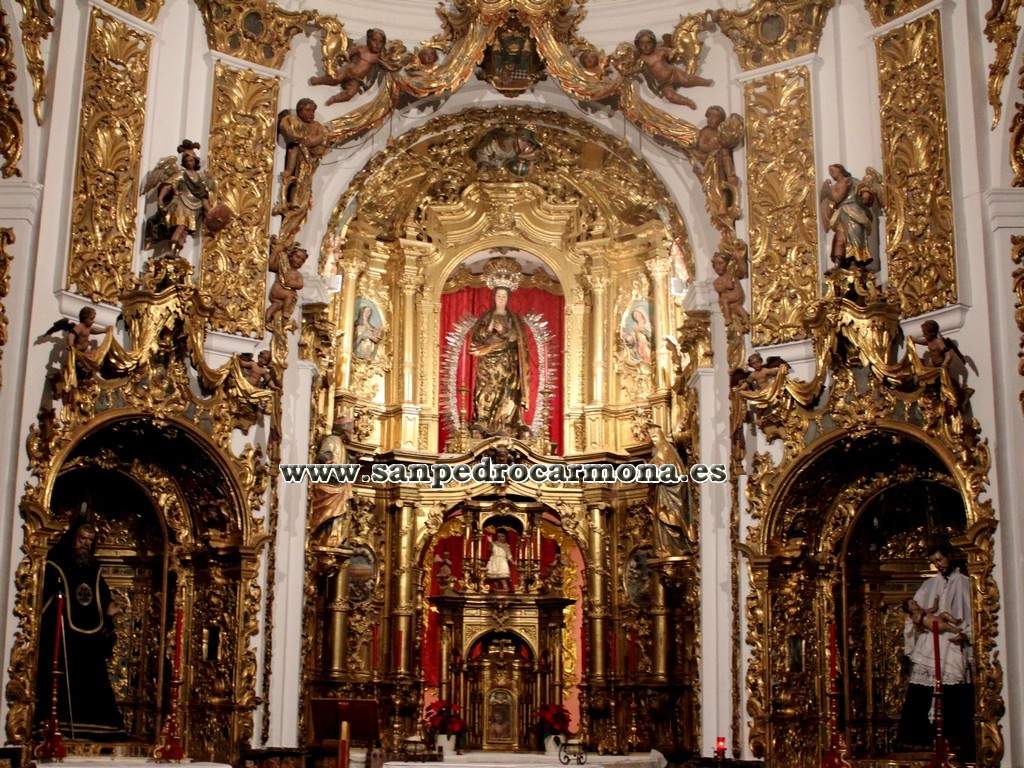parroquia de san pedro y san sebastian carmona