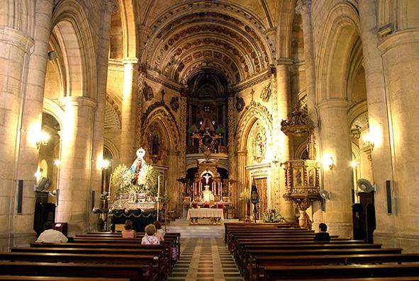santuario de la virgen del mar iglesia de santo domingo almeria